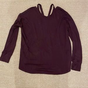 Athleta plum purple top- size S